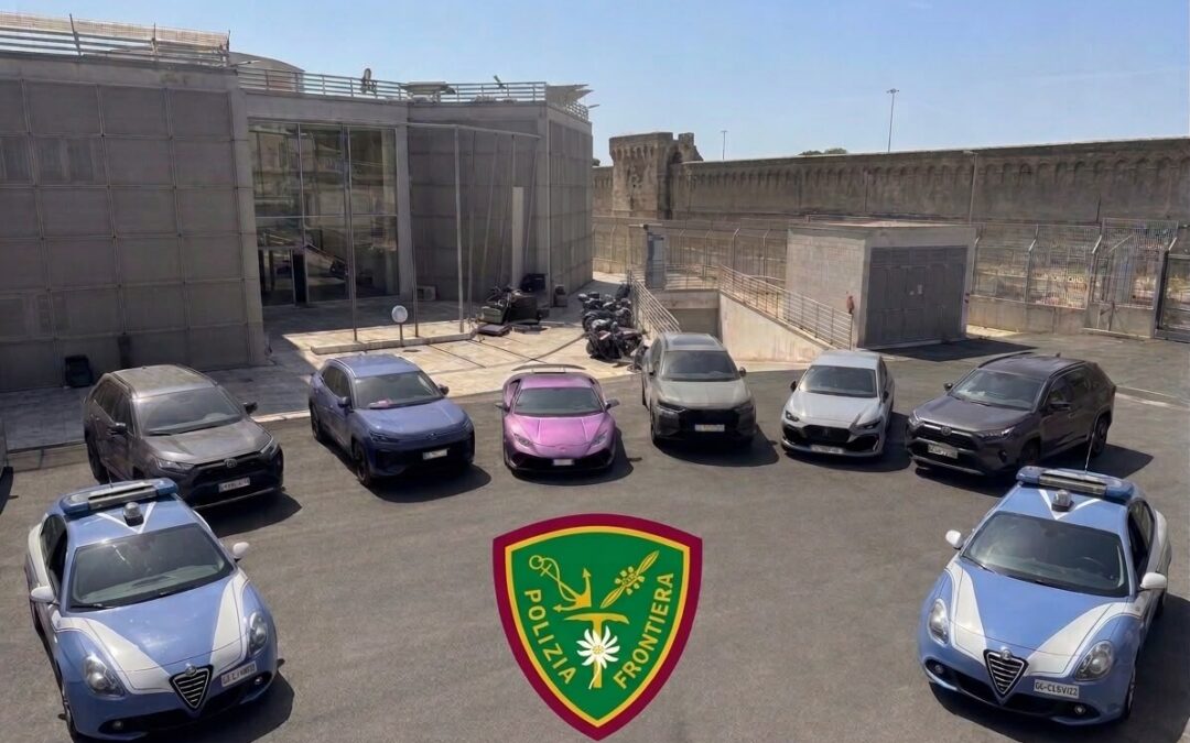 Vetture rubate dirette in Algeria intercettate al porto di Civitavecchia dalla Polizia