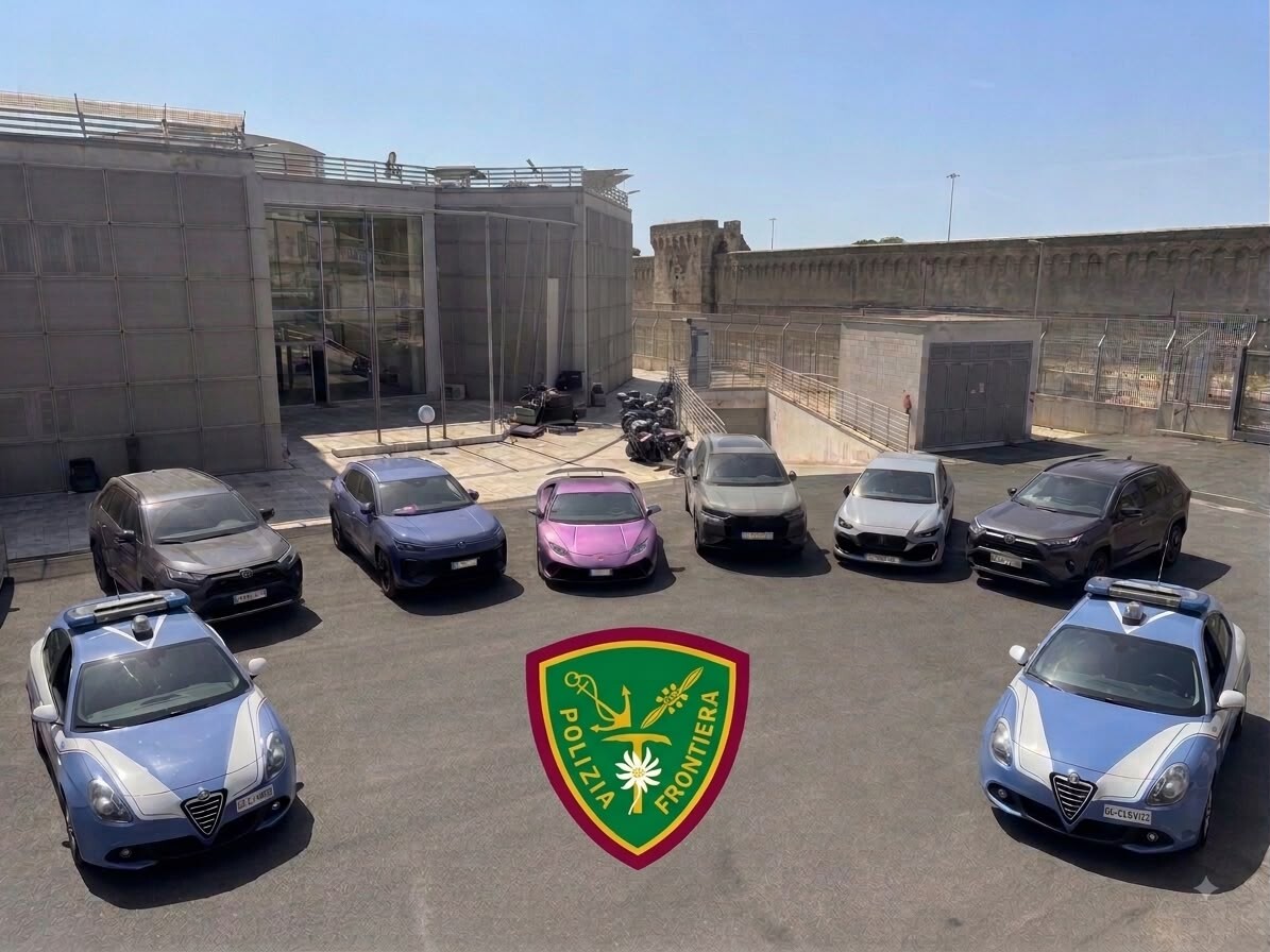 auto sequetrate polmare polizia frontiera civitavecchia auto sequetrate polmare polizia frontiera civitavecchia
