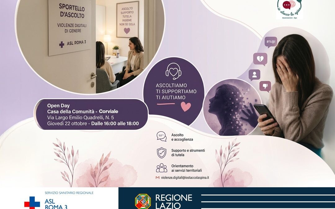 “Quando lo schermo diventa violenza”, al via sportello di ascolto multidisciplinare contro gli abusi digitali