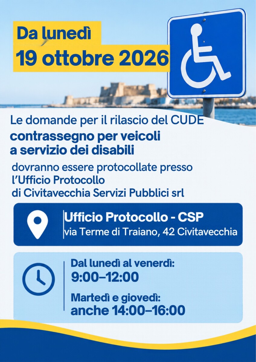 csp contrassegni disabili uove modalità di protocollo_CUDE csp contrassegni disabili uove modalità di protocollo_CUDE