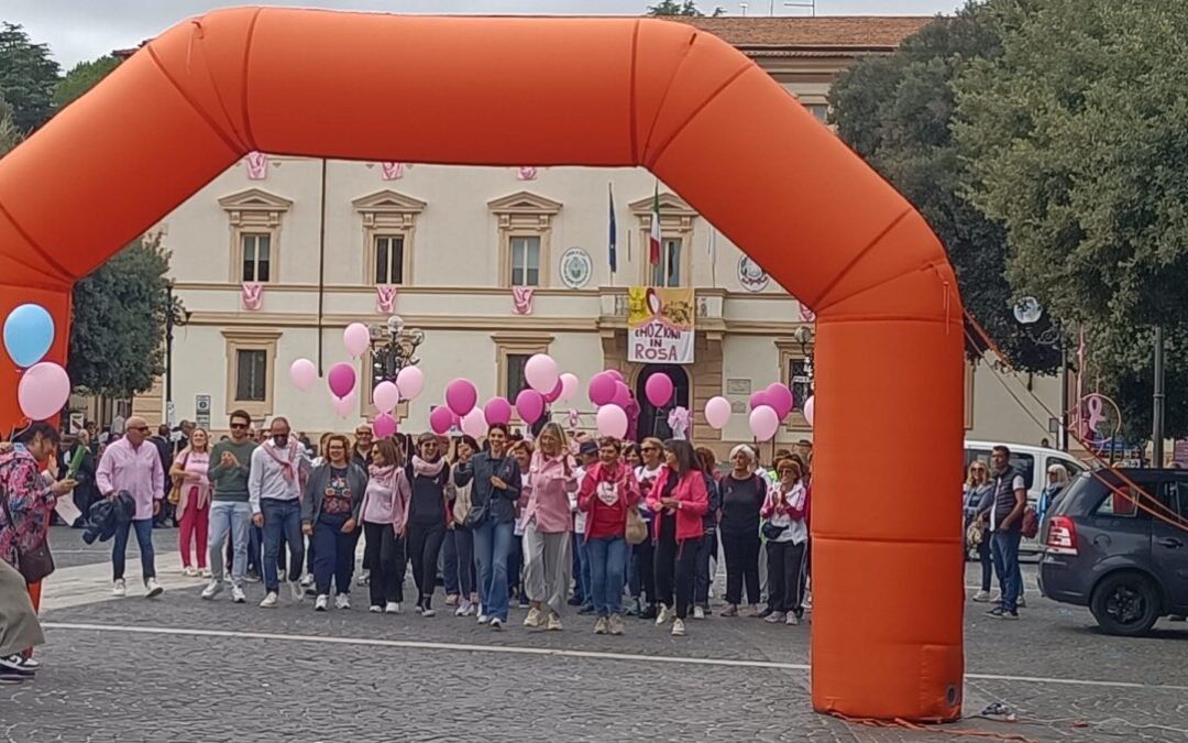 Tolfa ed Allumiere vivono le “Emozioni in Rosa”
